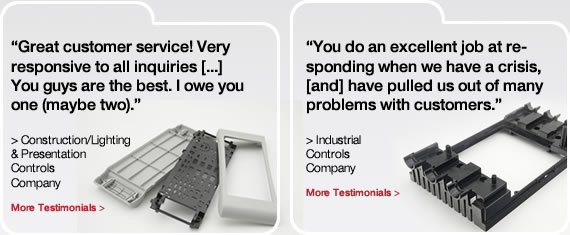 Customer testimonials
